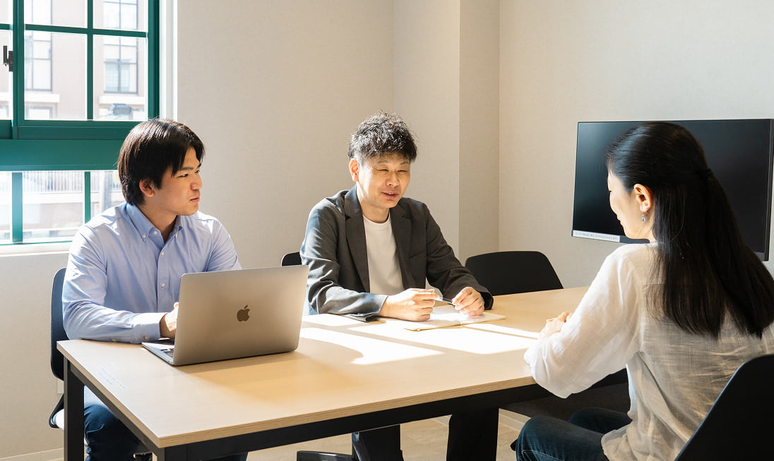 防音設備の会議室